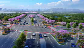 肇庆四会产业园道路改造工程