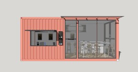 集装箱式咖啡吧