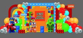 积木主题生日宴
