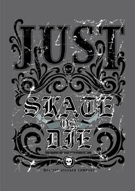 怀旧美式英文斑驳设计