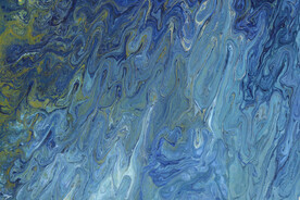 炫彩流体流动液体纹理艺术壁纸图