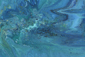 炫彩流体流动液体纹理艺术壁纸图