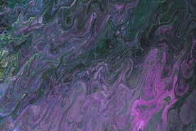 炫彩流体流动液体纹理艺术壁纸图