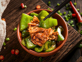 青椒炒肉