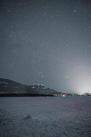 雪原星空