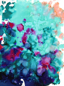 水彩墨韵肌理纹理背景图