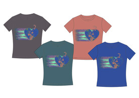 T恤图案设计 复古街潮风系列