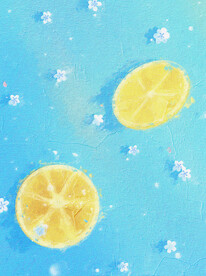 柠檬背景