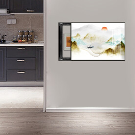 客厅壁画 场景图 