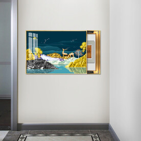 客厅壁画 场景图 