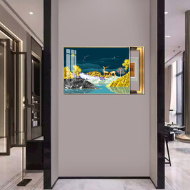 客厅壁画 场景图 