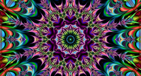 彩色渐变抽象线条背景