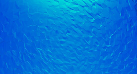 蓝色不规则几何层叠抽象纹理背景