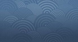 蓝底水波纹规则几何层叠线条背景