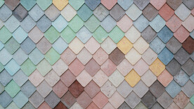 浅色几何无缝拼接平铺背景