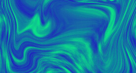 绿色渐变液体流体科技线条背景