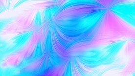 彩色渐变抽象拉丝流体波浪线条