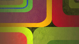 彩色渐变抽象几何科技线条