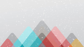 浅色渐变三角形几何科技线条背景