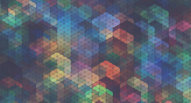 彩色规则菱形平铺花纹背景