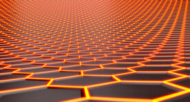 金色3d规则六边形抽象科技纹理