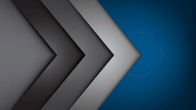 蓝色3d方形几何抽象科技背景