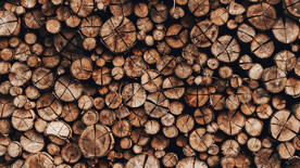 原木堆放背景