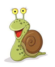 蜗牛插画