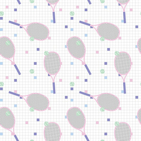 羽毛球拍  波点