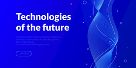 流体曲线波浪线