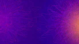 紫色渐变抽象科技线条背景