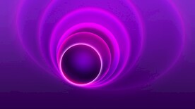 紫色渐变液体流体科技线条背景