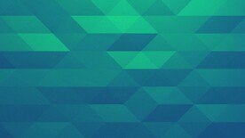 绿色渐变几何抽象背景