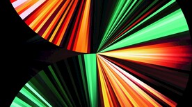 彩色发d渐变螺旋科技线条背景