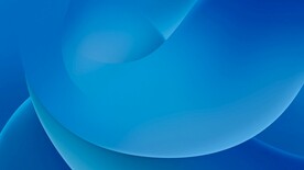 3d蓝色抽象扭曲背景