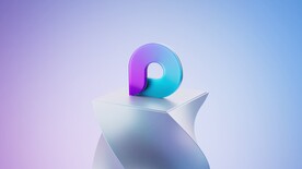 紫色渐变3d几何体抽象纹理背景