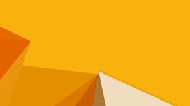 黄色渐变几何科技线条背景