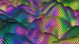 炫彩抽象拉丝3D立体流体渐变