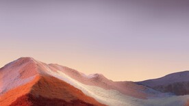 高山树林插画风格背景