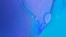 蓝色3d油漆水彩抽象背景