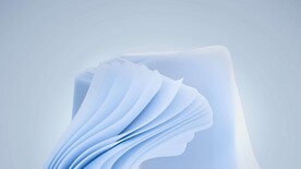 白色抽象拉丝3D立体流体渐变