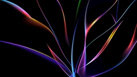 紫色渐变抽象科技线条背景