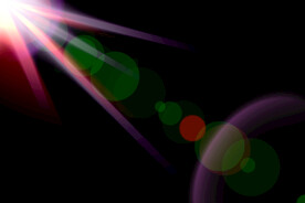 镜头光晕光效灯光滤镜效果图片 