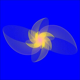 抽象条纹炫光图