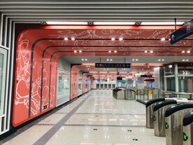 西安地铁4号线百花村站