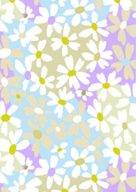 清爽夏日小花背景