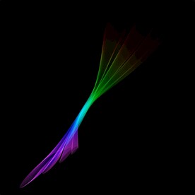 抽象条纹炫光图