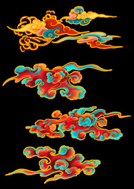 中国风古风祥云图案