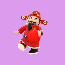 3D动画财神