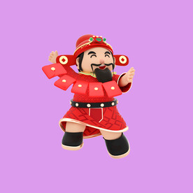 3D动画财神 